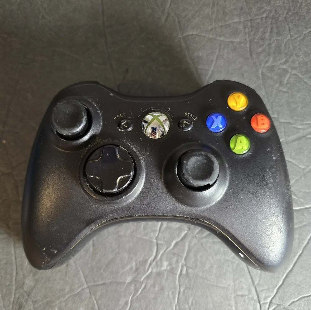 Microsoft Xbox 360 Wireless Game Controller Bluetooth Gaming Joystick - Black